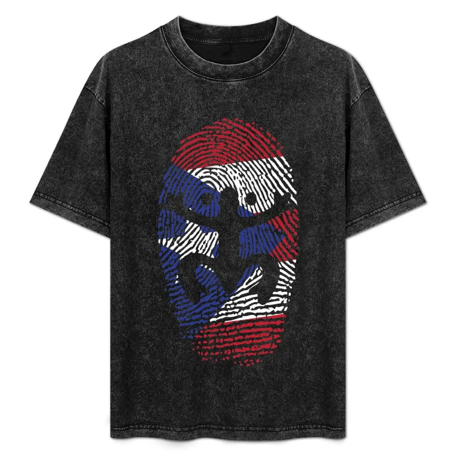 

Coqui Puerto Rico Flag Identity Finger Print T-Shirt oversized anime customs design your own men t shirts high quality