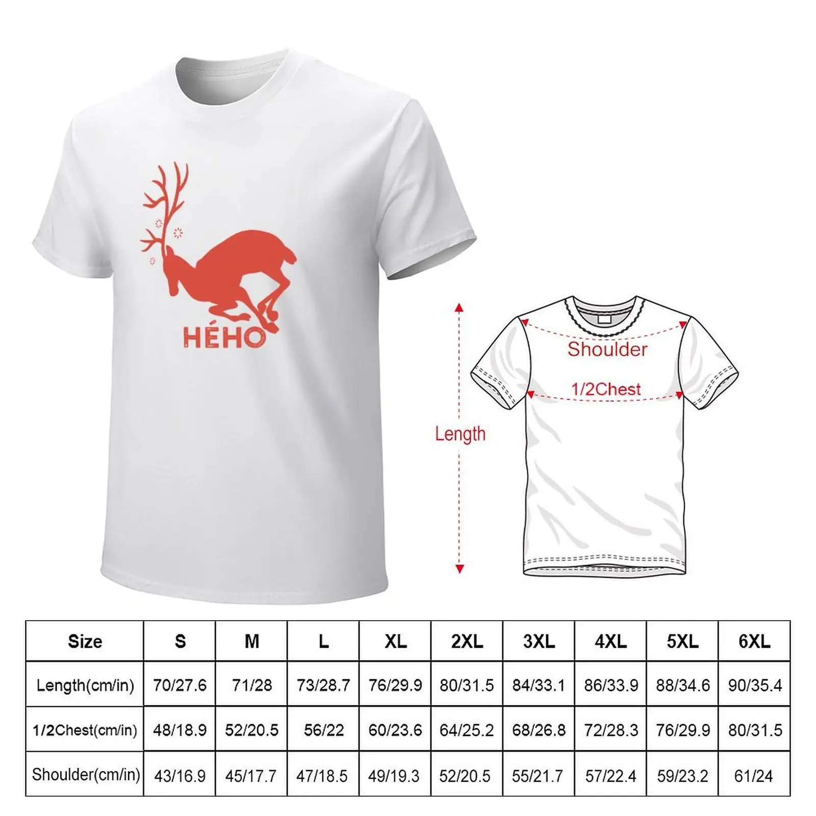 Festival du Voyageur HéHo Caribou T-shirt customizeds korean fashion cute clothes summer top mens t shirts