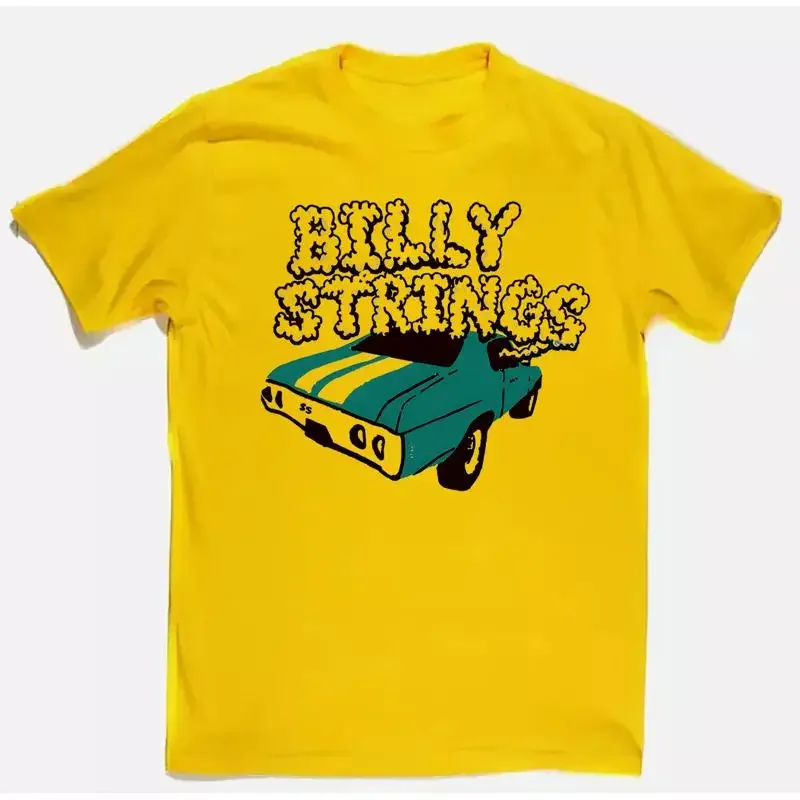 Billy Strings 2025 Winter Tour North Carolina Yellow T Shirt S 5XL BM1103