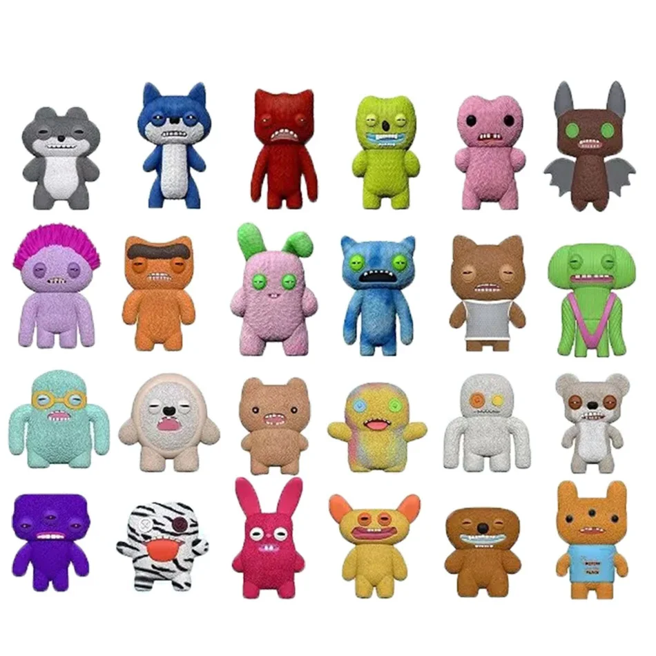 Fuggler Tooth Monster Series صندوق أعمى مضحك لعبة الحركة القبيحة الإبداعية أعمى تحصيل نموذج الكرتون العصرية مفاجأة