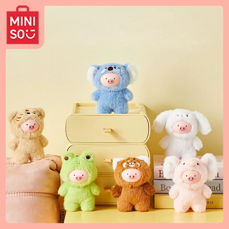 

MINISO Kawaii аниме мини-семейная серия Gigi аксессуар слепая коробка подарок интересный студенческий подарок на день рождения сладость