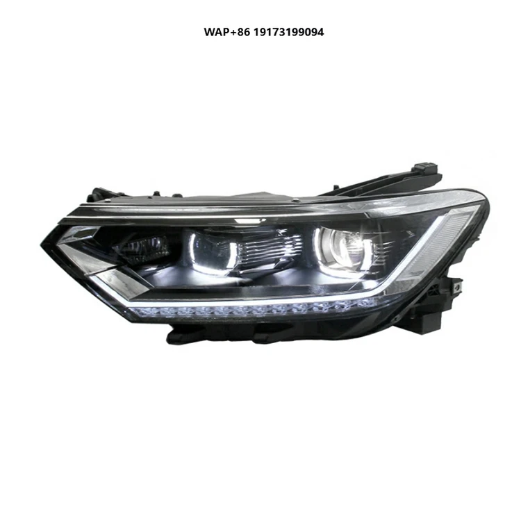 

Высококачественные европейские аксессуары с двумя лучами «ангельские глазки», светодиодные DRL Hid, ксеноновые фары для Volkswagen Passat 2016-2020