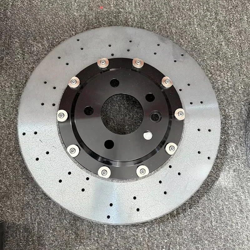 Custom Sizes Carbon Ceramic Brake Discs to Replace Original Steel Discs for S63 GT GLS G-Class  W221 W222 W223