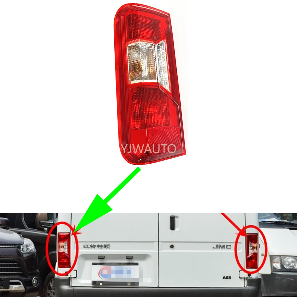 

Для Ford Transit Connect JMC Teslon Задний фонарь автомобиля в сборе Авто задний фонарь Стоп-сигнал Поворотник Противотуманная фара