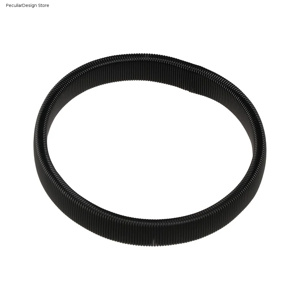 Shirt Sleeve Holder Stretchy Sleeve Garter Spring Loop Arm Band Elastic Hoop Armband Metal Adjustable Sleeve Non-Slip Cuff Ring