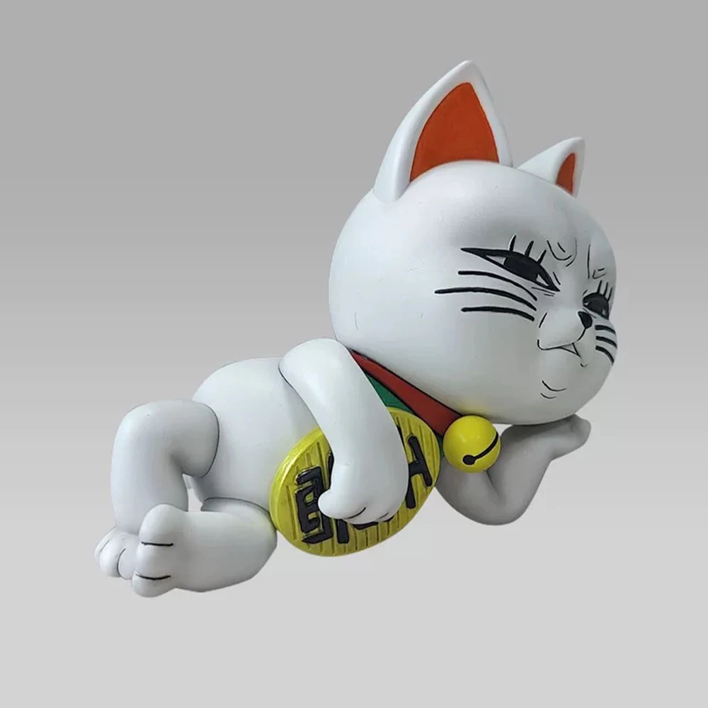 アニメ高速道路おばさんフィギュアかわいい Q エディション高速道路おばさんアクションフィギュアフォーチュン猫モデルおもちゃカーアクセサリー像おもちゃギフト