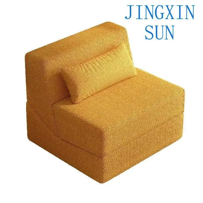 Simple Home Folding Lazy Sofa Bed Multifunctional Tatami For Living Room Bedroom Leisure Fabric Set For Small Apartment