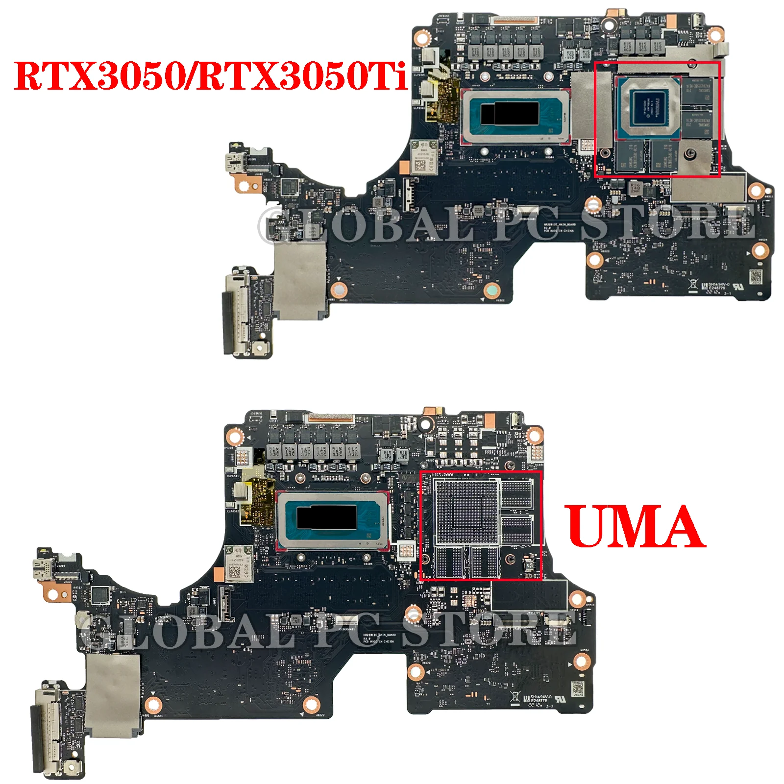 KEFU GZ301Z Mainboard For ASUS NR2201Z GZ301ZC GZ301ZE GZ301ZA Laptop Motherboard i5 i7 i9 RTX3050/RTX3050Ti OR UMA RAM-16GB