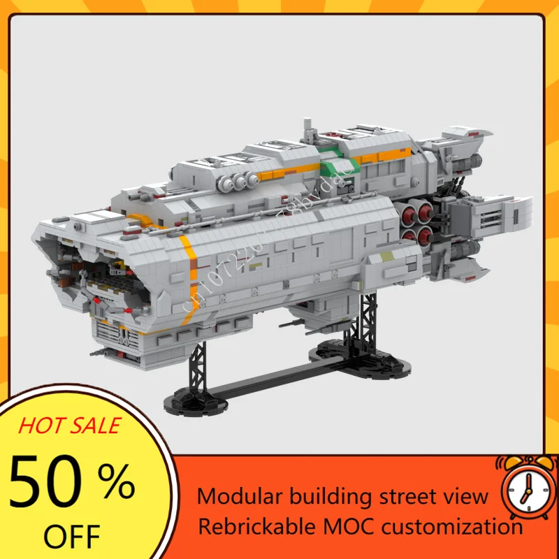 

4038PCS MOC Building Blocks Canterbury from The Expanse Model DIY Assembled Bricks Educational Creative Children Toys Xmas Gifts