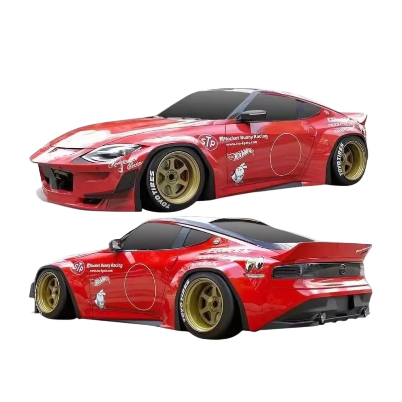 TC140 1/10 Pandem Nissan Fairlady 400Z nadwozie, 200mm X 257mm RC Drift podwozie Tamiya TT01 TT02