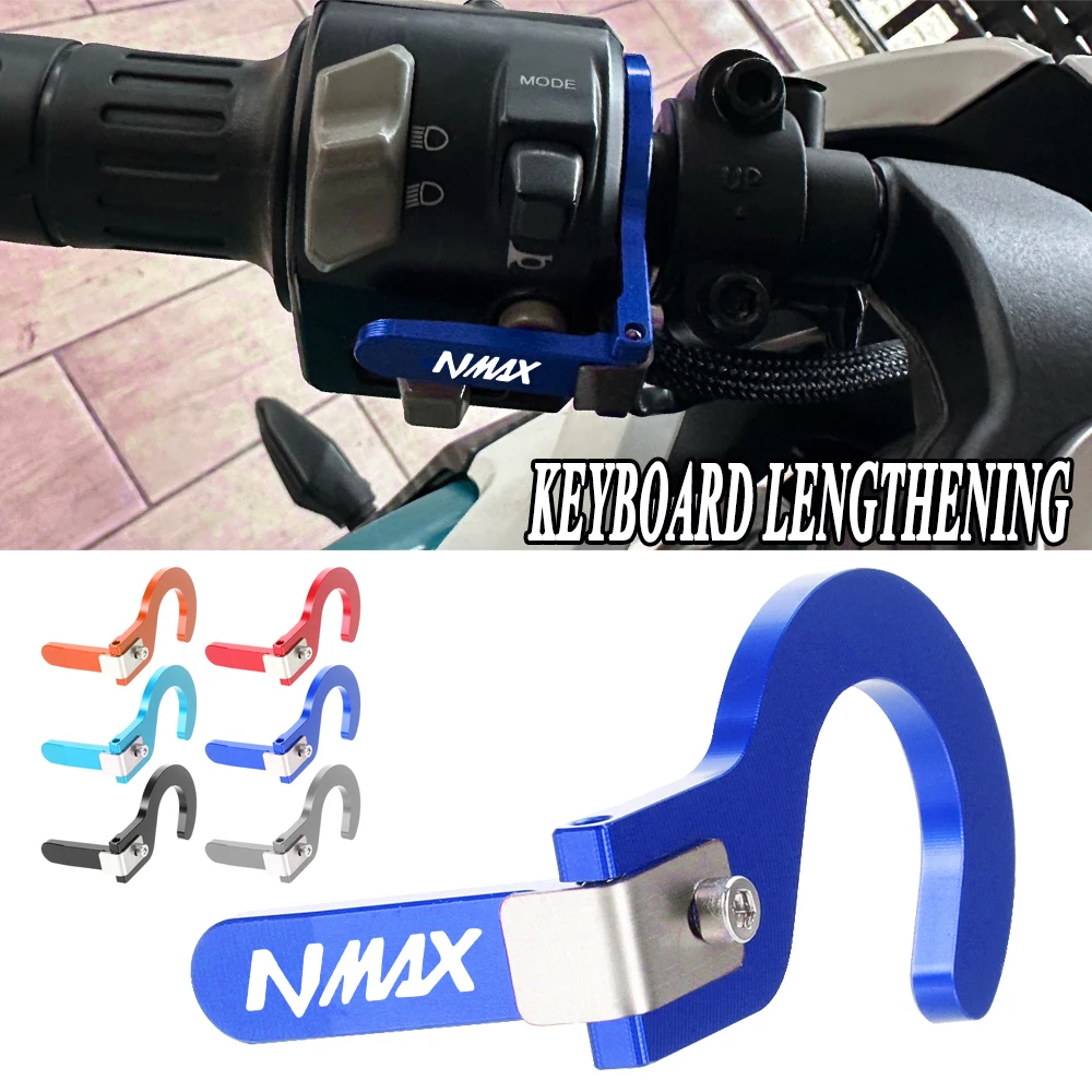 For Yamaha NMAX 125 150 155 160 Nmax125 Nmax150 Nmax155 2015-2023 Motorcycle Horn Switch Button Shell Extension Bracket Parts