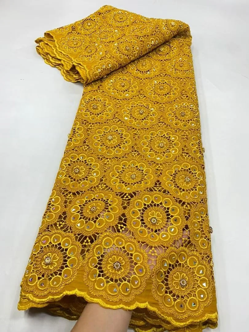 

Высококачественная нигерийская тюлевая кружевная ткань 2026 года для свадебных платьев, вышивки, пайеток, вечеринок, гипюр, шифон, для шитья, 5 ярдов, JL544