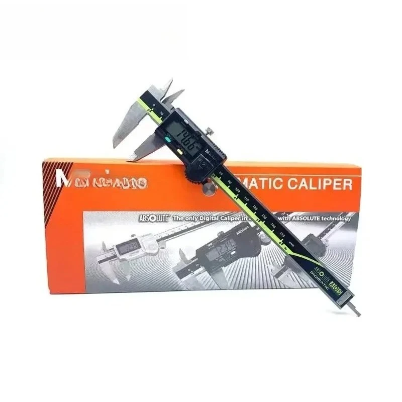 Absolute Digital Vernier Caliper 500-196-30 150mm 0.01mm Precision LCD Electronic Caliper IN MM Switch Industrial Measuring Tool