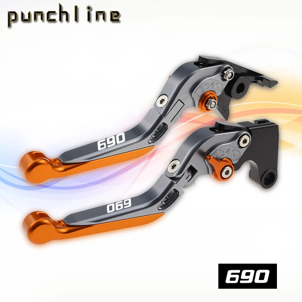 

Fit For 690 Duke R 690 SMC SMC-R 12-13 Motorcycle CNC Accessories Folding Extendable Brake Clutch Levers Adjustable Handle Set