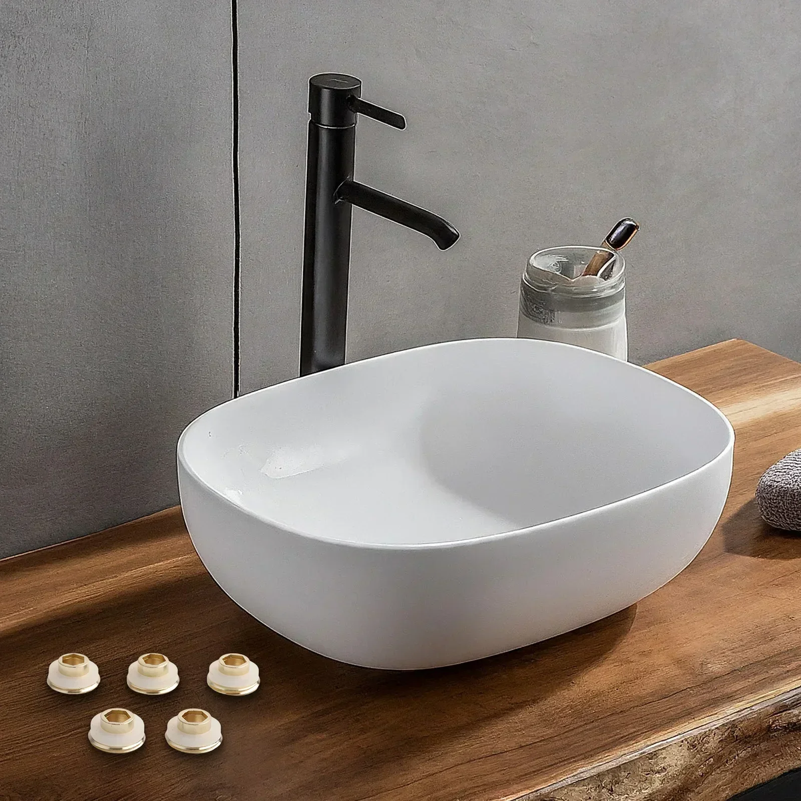 

G1 2 Interface Raw Tape-free Pad 20 Pads Included Exquisite Box Packaging Brass And Silicone Pads Set Water Interface Seal