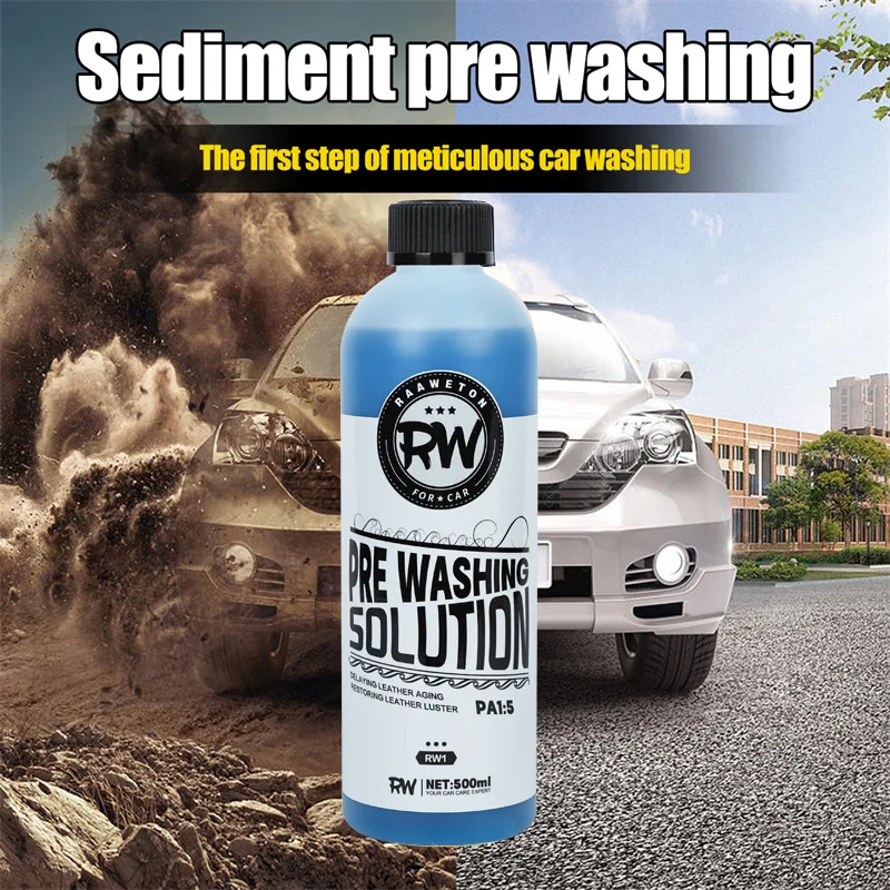 Mud Softening Agent Mud Pre-wash Solution Car Wash Solution Cleaning Pre-treatment Dirt And Grime Remover Cleaning Foam Car Wash