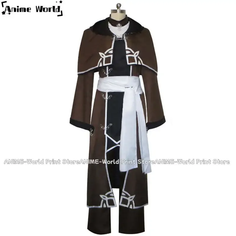 《Custom Size》Anime Jobless Reincarnation Rudeus Greyrat B Edition Cosplay Costume Halloween Clothes