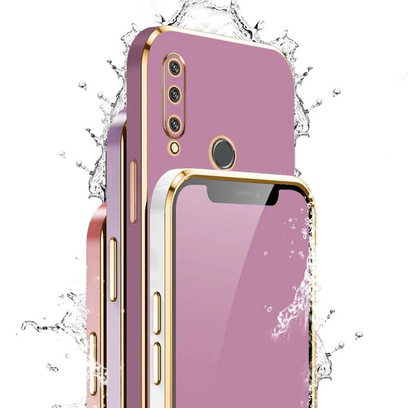 For Honor 20 lite Case Honor 10i Phone Case Honor 20 lite Cover HRY-LX1T Luxury Square Plating Shockproof Back Cover