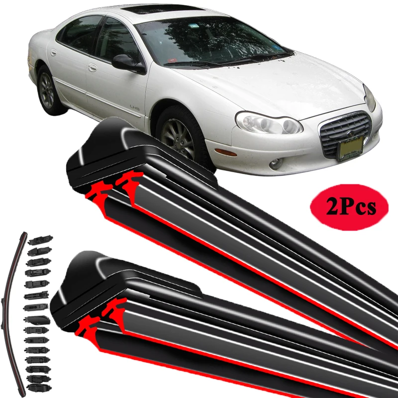 

For Chrysler LHS 1994-2001 Car Windshield Wiper Blade Front Windscreen Brushes Washer Accessories Cleaning Replacement Parts