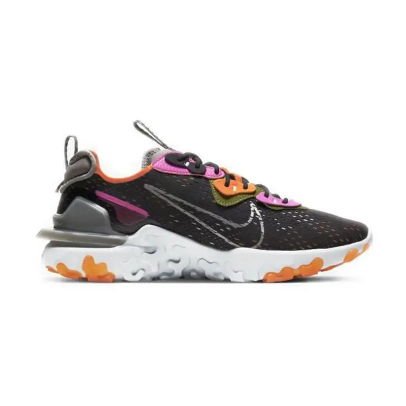  Nike React Vision Black Orange Fuchsia Sneakers shoes CD4373-003 With Original Box