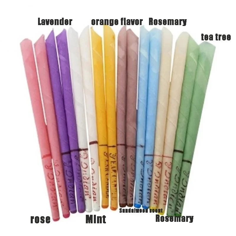 Aromatic Ear Candle Stick, Aromatherapy Ear Therapy, with A Straight Horn Mouth Shape. Ear Care Stick, Beauty Salon Ear Picking view 4