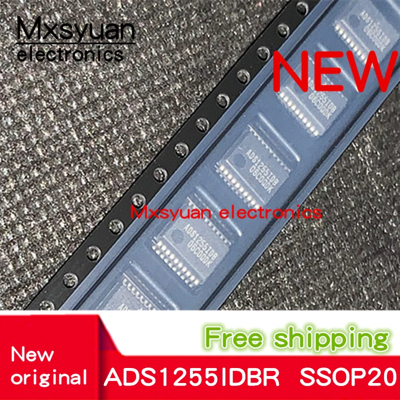 5PCS ~ 20 PCS/LOT ADS1255IDB ADS1255IDBR ADS1255 SSOP20 original Novo