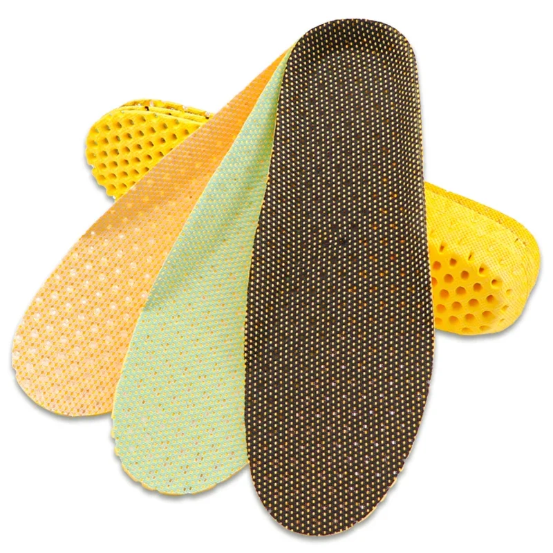 Non Slip Shoe Pads Arch Support Sport Insole Honeycomb Breathable for Sneakers Plantar Fasciitis Cushion Shock Absorbing Sole