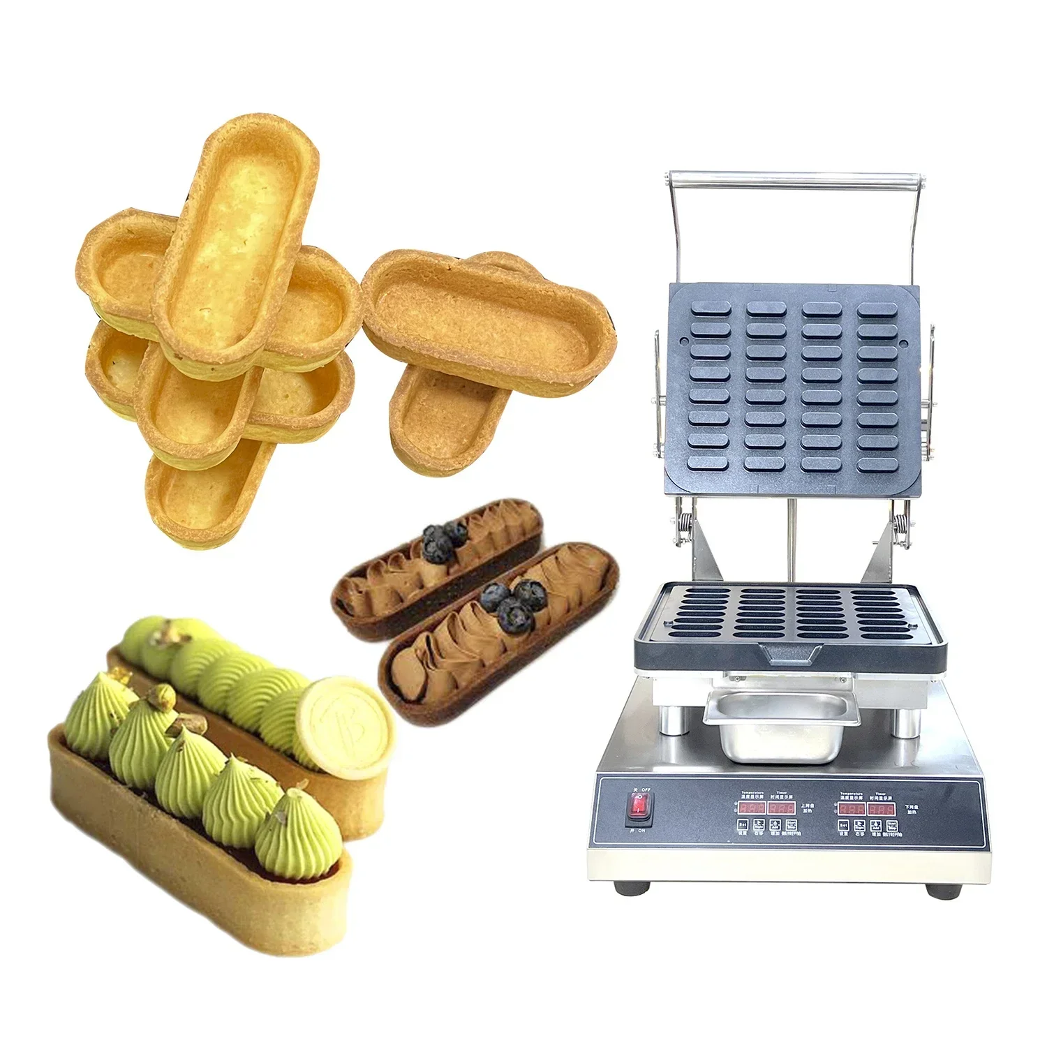 

Commercial Egg Tartlet Baker Egg Tart Shells Pie Forming Machine Tart Shell Machine Biscuit Making Machine