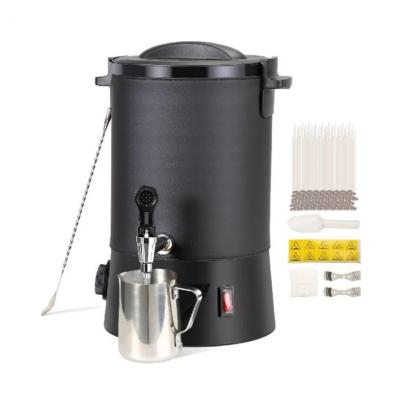 6.5L 10L Wax Melter for Candle Making Large Electric Wax Melting Pot Easy Pour Spout 9-Level Temperature Control