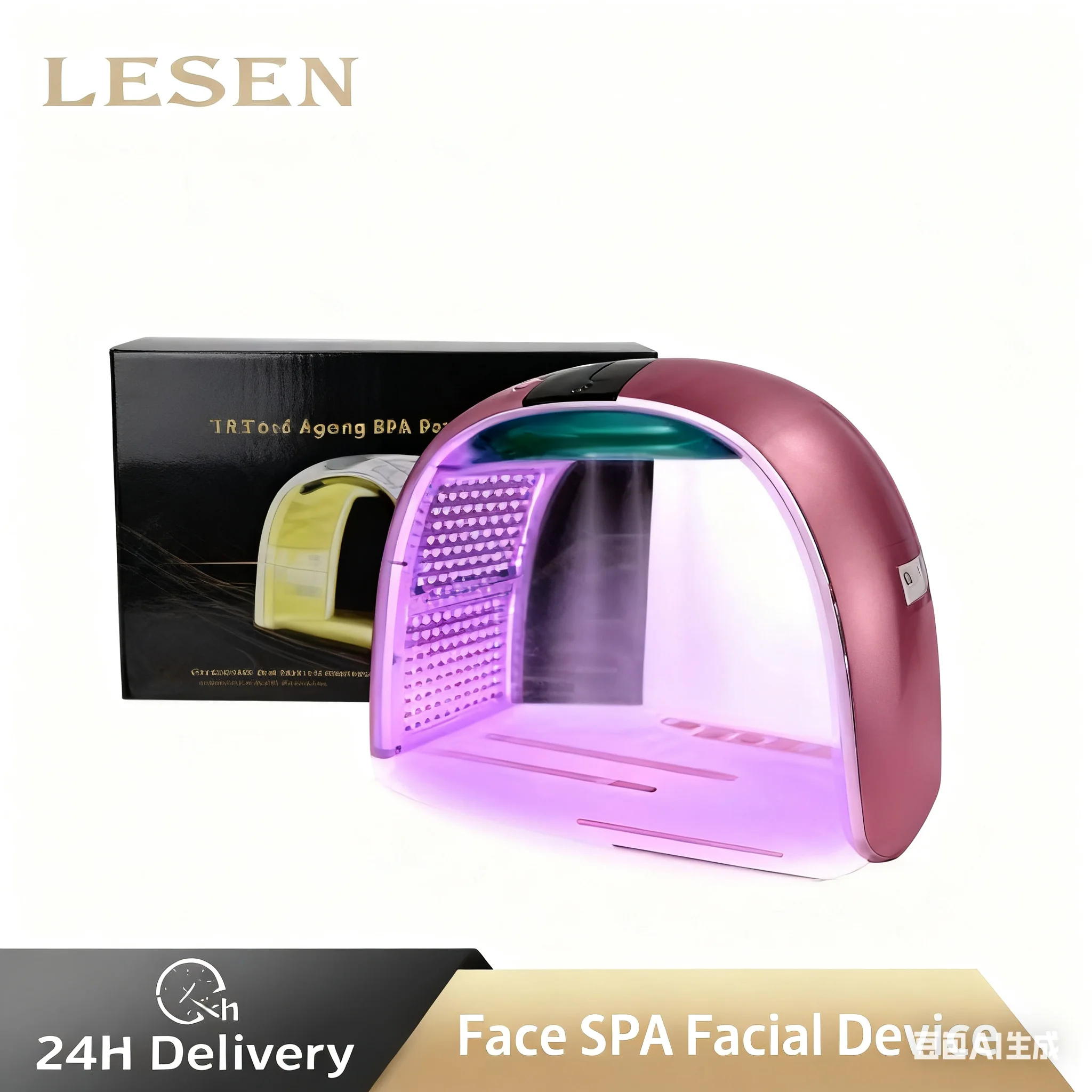 LESEN – spectromètre à sept couleurs, énergie déroulée, élasticité cutanée, régénération cellulaire, activité microvasculaire améliorée