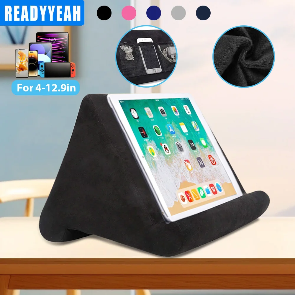 For iPad Pillow Tablet Stand For Samsung Xiaomi Tablet Stand Phone Stand Tablet Accessories Multifunctional Reading Sponge Stamd