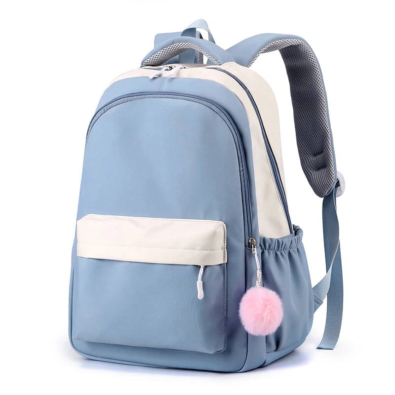 디즈니 얽힌 라푼젤 공주 인기 어린이 십대 학교 가방, 대용량 학생 배낭, 귀여운 여행 배낭