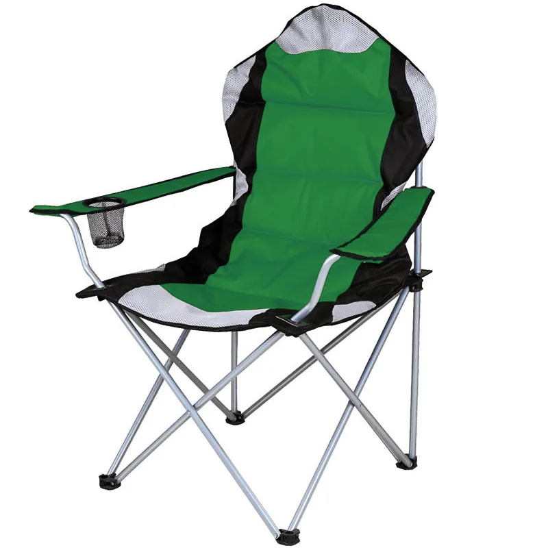 Outdoor Lunch Folding Chair Beach Chair Plus Cotton Splicing Armchair Portable Sketch Picnic Camping Stall Chair