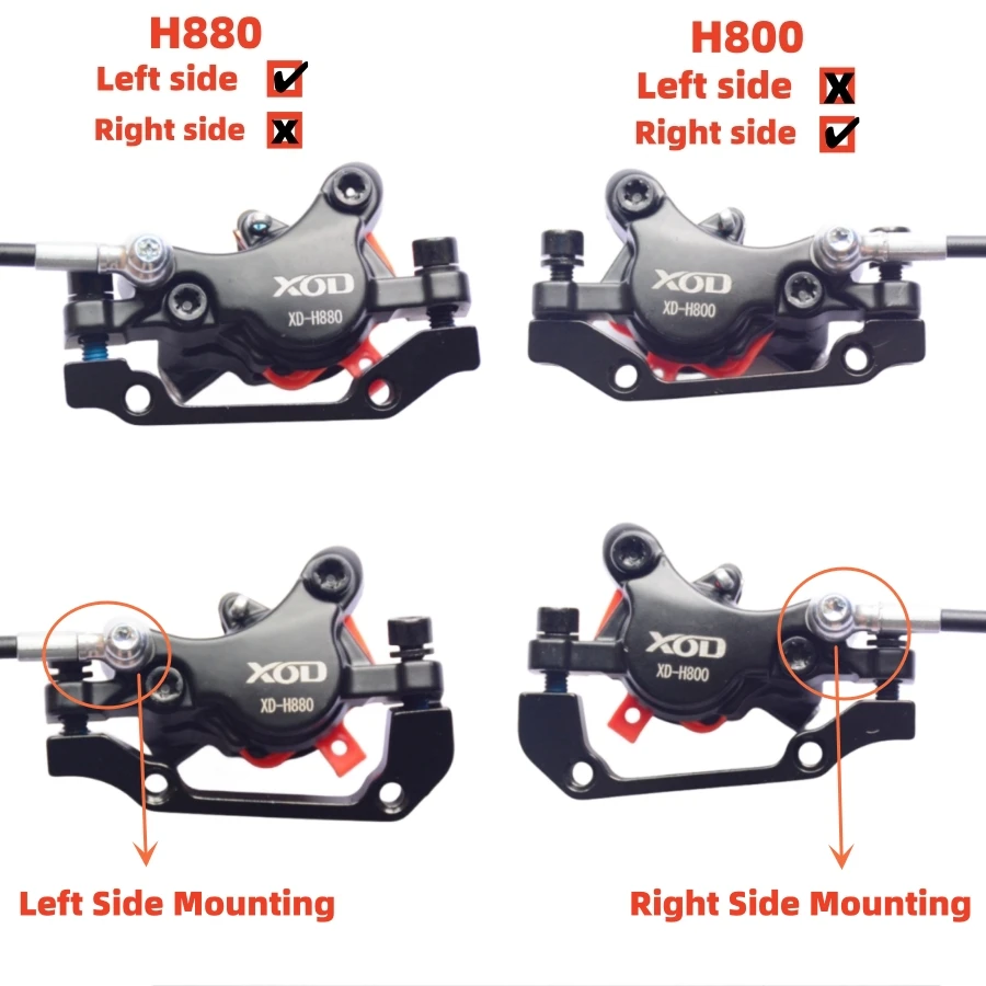 XOD E-bike Scooter Brakes Cut Off Power Brake 2 PIN XD-H800 / XD-H880