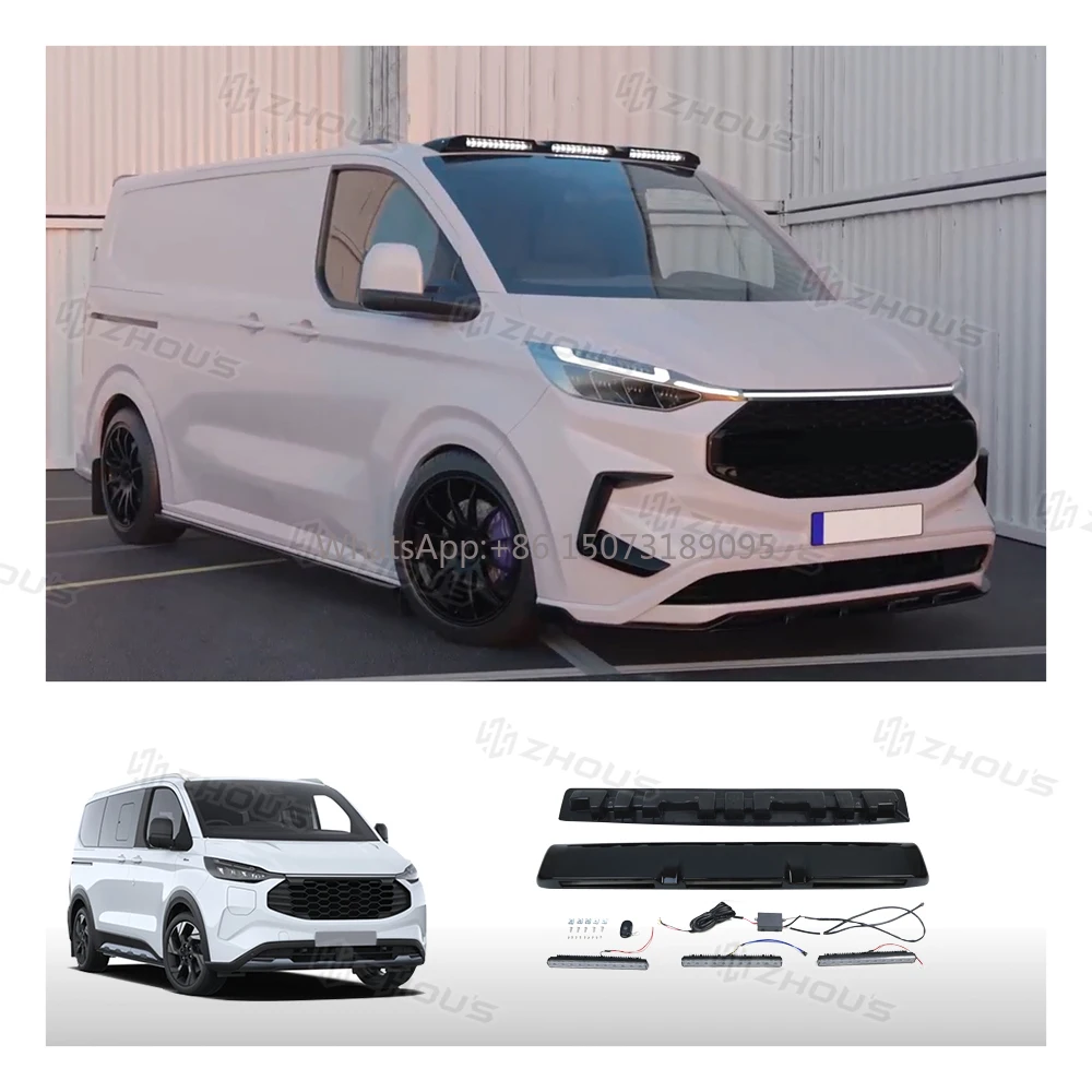 

Zhous Design 4X4 внешние аксессуары внедорожный фонарь светодиодный 4 линзы верхний светильник на крыше для Ford Transit 2024