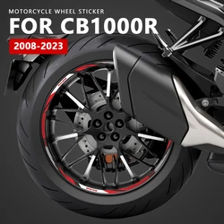 Motorcycle Wheel Sticker Waterproof Decal for Honda CB1000R CB 1000R 1000 R 2008-2023 2022 2021 Accessories 17 Inch Rim Stickers