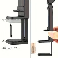 Support de téléphone pour avion, Support de voyage Portable, bureau, vol, pliable, réglable, rotatif, pour Selfie, Support de siège de Train 4