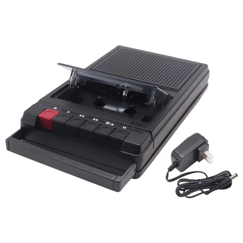 ABZW Multifunction Retro Portable Handheld Tape USB Player Cassette Recorder Music Player Built-In Bluetooth Speakers