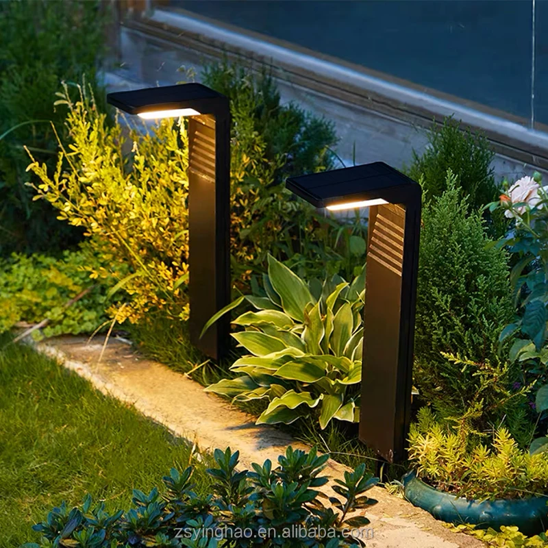 

Garden Solar Pillar Light Decorative Landscape IP65 Waterproof Solar Spotlight Light Emitting Diode Solar Channel Lawn Light