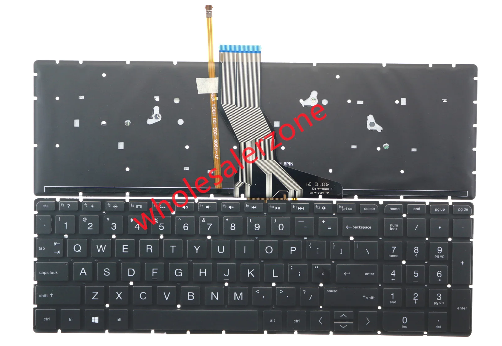 US Keyboard for HP 17-AB 17-ABxx Series 17-AB010NR 17-AB020NR 17-AB067NR 17-AB100 17-AB200 17-g113dx 17-g119dx 17-g121wm laptop