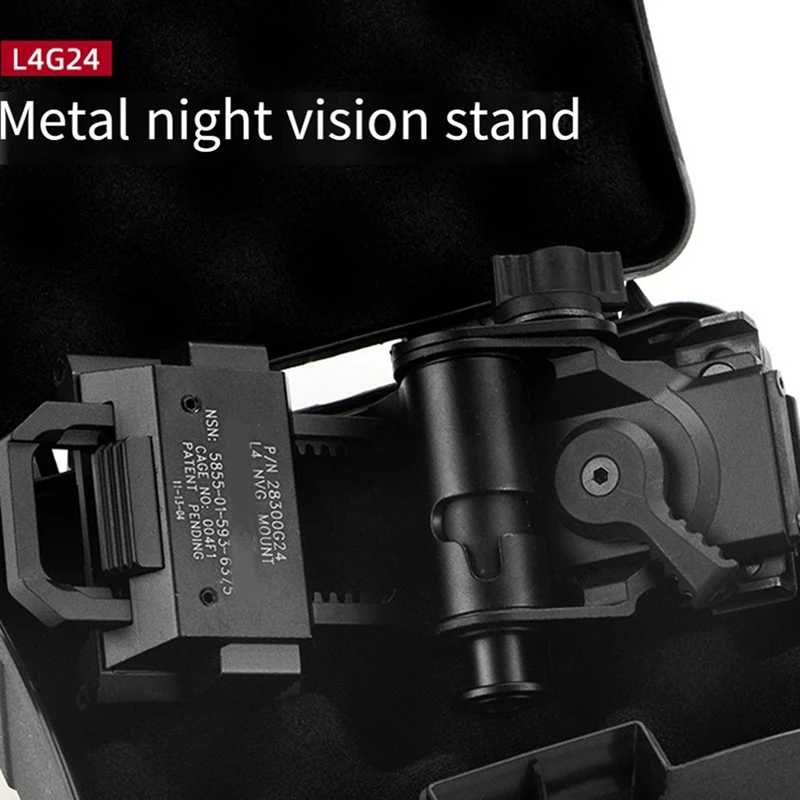 หมวกกันน็อค Night Vision สําหรับ Dumper L4G24 โลหะ PVS15PVS18GPNVG18 Night อลูมิเนียม Vision Bracket หมวกกันน็อกอุปกรณ์เสริม B