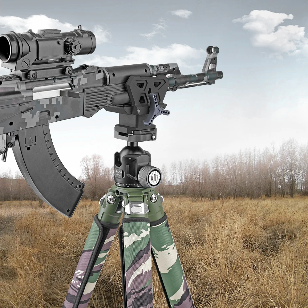 Metallische Waffenhalterungen, Jagdgestelle und Stativzubehör für das Schießtraining im Freien, geeignet für die Jagd. – Detail 6