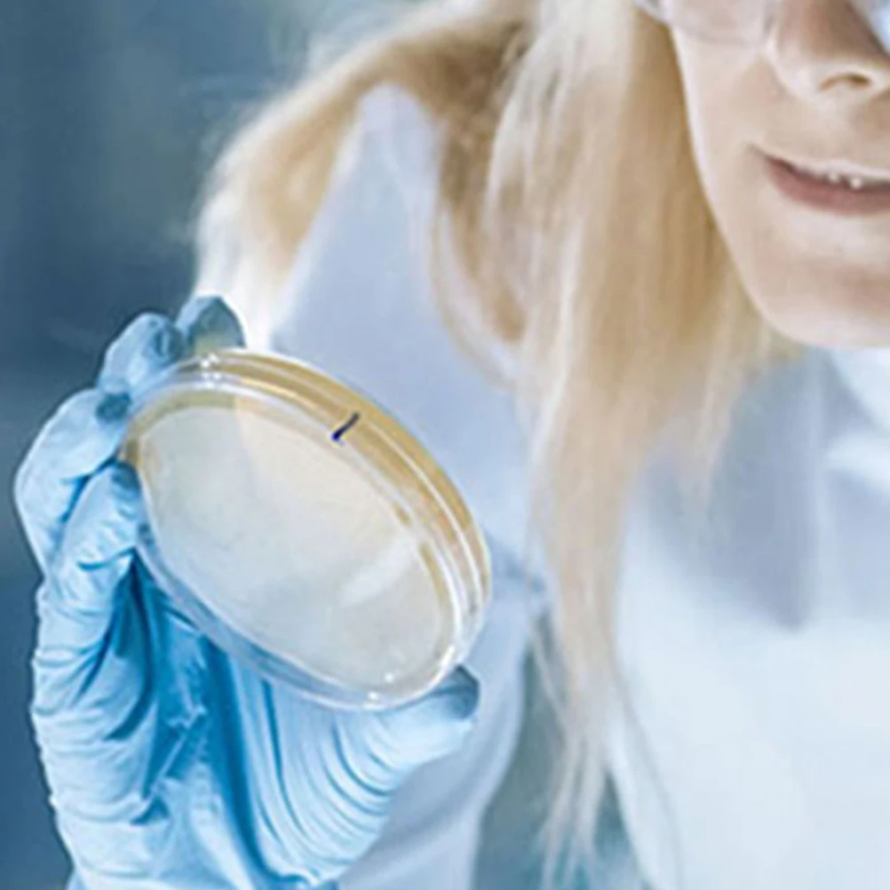 

20 Pcs Petri Dish Empty Clear Science Laboratory Cell Culture Dishes with Lids Plate Cover Chemistry