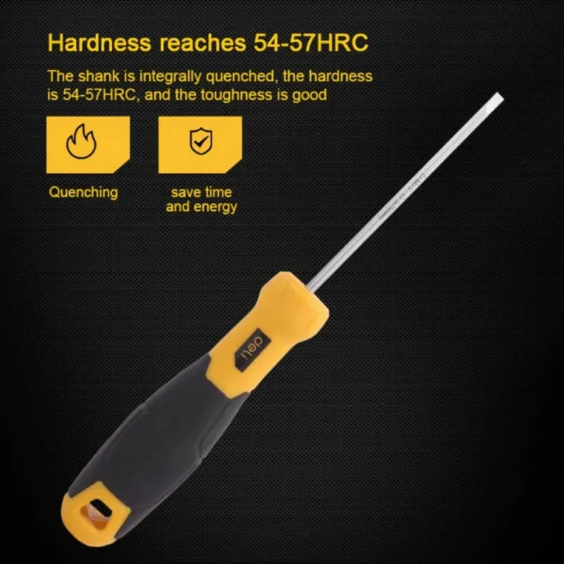 Not in stock. out of stoock..Deli Slotted Handle Screwdriver 1/8 Inch 3/16 Inch 1/4 Inch 5/16 Inch Heavy Duty Magnetic Slotted S