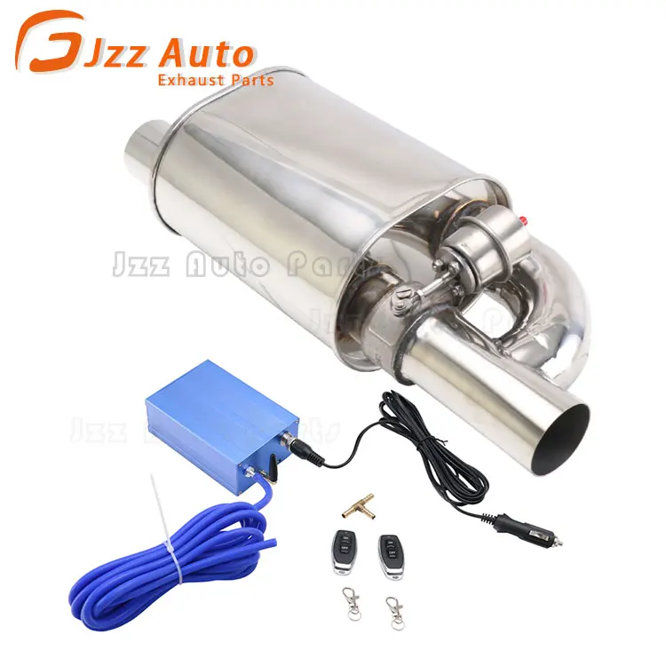 

Equipment Smart Library Universal Electric Valvetronic Exhaust Stainless Steel Valve Muffler 76mm Cutout 212x152mm Body Vacuum