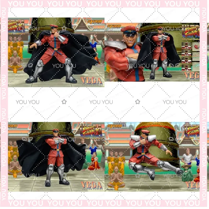 Pre-ordenar Figura de Anime Original de M. Bison Ultra Street Fighter II The Final Challengers, Juguete Coleccionable del Modelo M. Bison