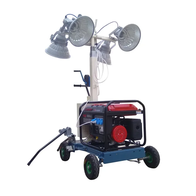 Factory Direct Sale Construction Mobile Lighting Towers Portable LED Balloon Lights For Work