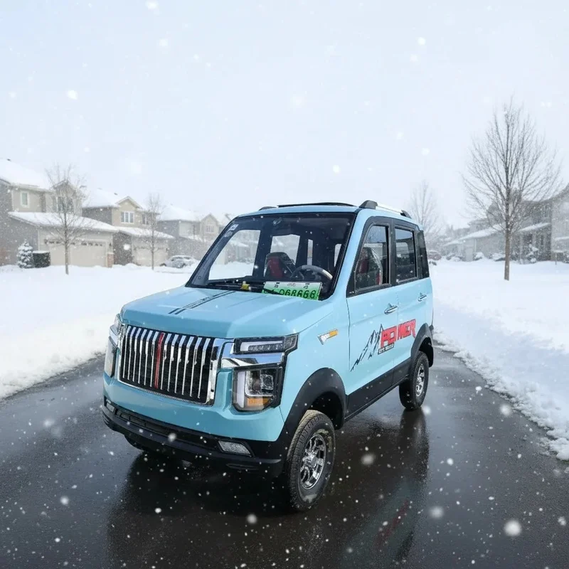 2026 New Style One-Start Power Steering Compact Vehicle Car Luggage Rack Short Traveling Family 1500W-4000W
