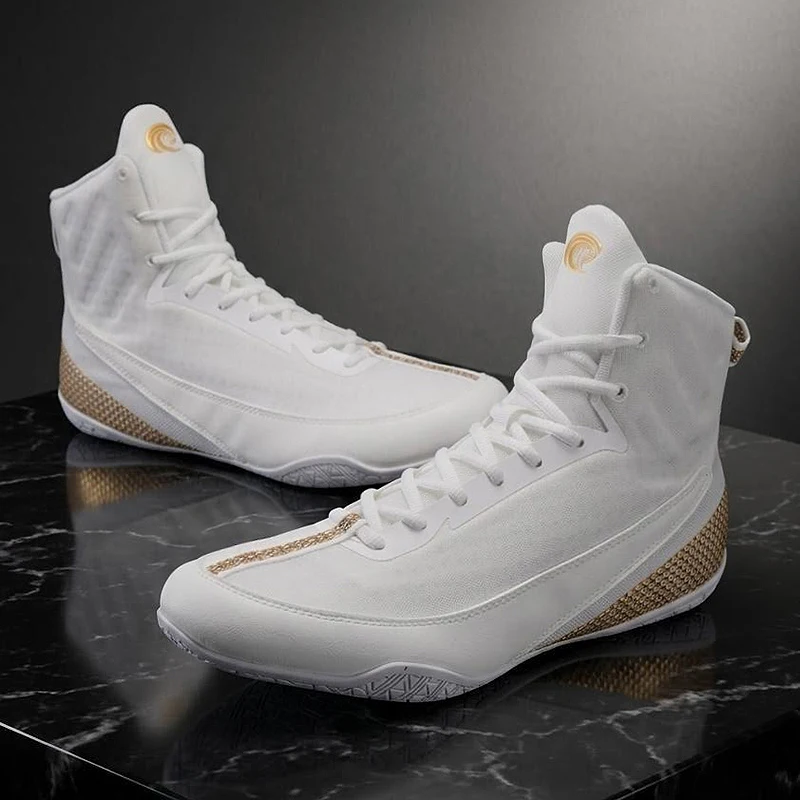 Men New Boxing Shoes Comfortable Brand Combat Lightweight Male Breathable Top Quality  Training High Top Judo Wrestling Shoes