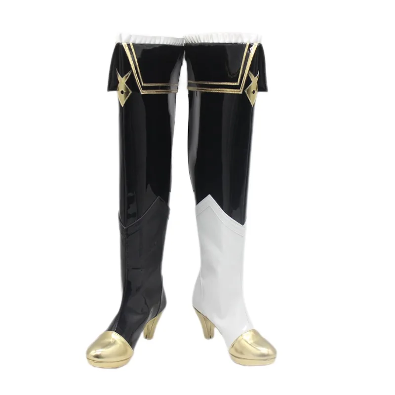 Gioco Pretty Derby Durandal Scarpe Cosplay Accessori Anime Puntelli Cosplay Stivali di Carnevale di Halloween Scarpe in PU su misura